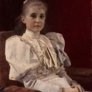 Gustav Klimt — Seated Young Girl | Fine Art Print - 9ArtPrints
