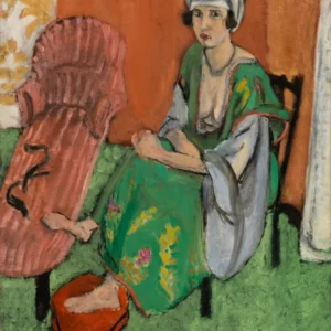 Henri Matisse — The Green Dress | Fine Art Print - 9ArtPrints