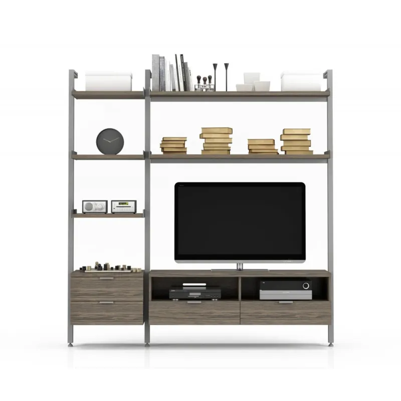 Gravity Modular Shelves with TV Stand