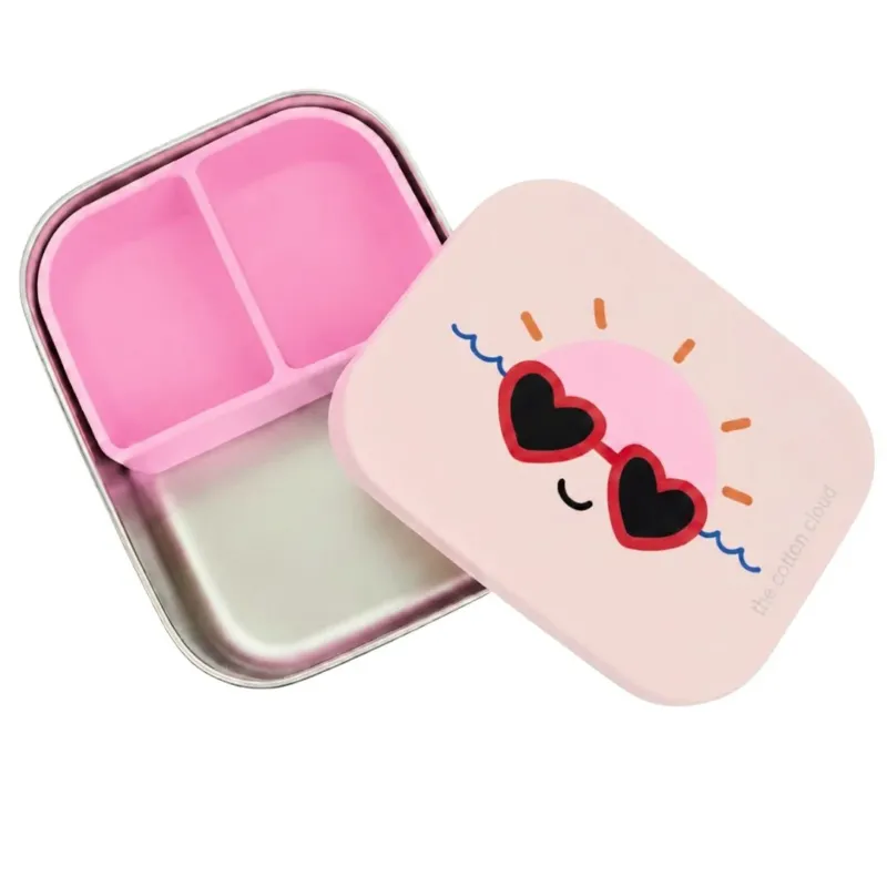Edelstahl Lunchbox 'Club Soleil'