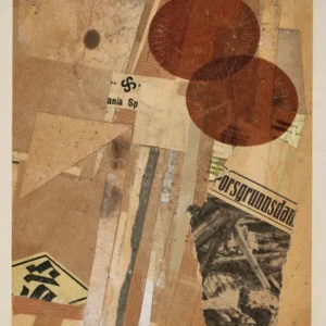 Kurt Schwitters — Ohne Titel (orsgrunnsdan) | Fine Art Print - 9ArtPrints