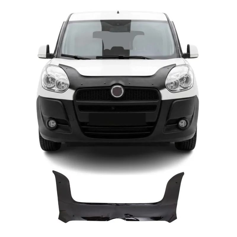 Motorhaube Deflektor Insekten Steinschlagschutz für Fiat Doblo II 2010-14 Pre-FL