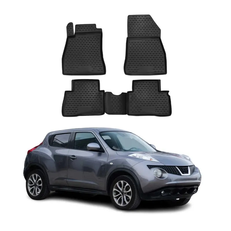 OMAC Gummi Fußmatten für Nissan Juke 2010-2019 TPE Automatten