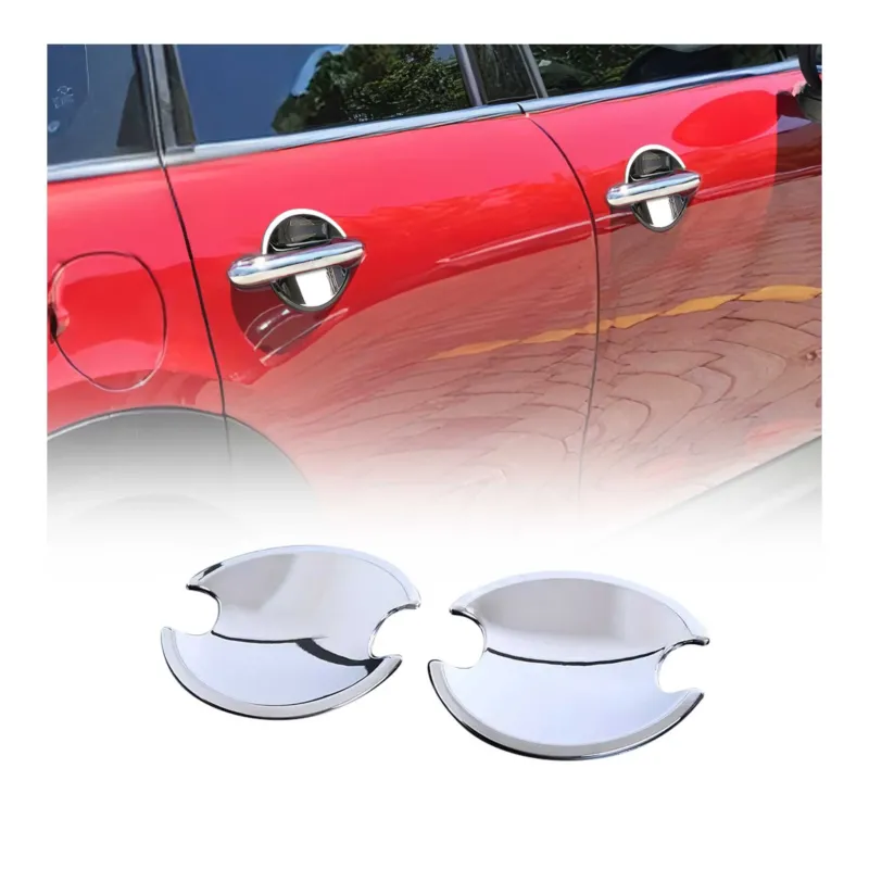 Türgriffschalen Türgriffmulden für Mini Cooper 2006-2016 Chrom ABS 2tlg