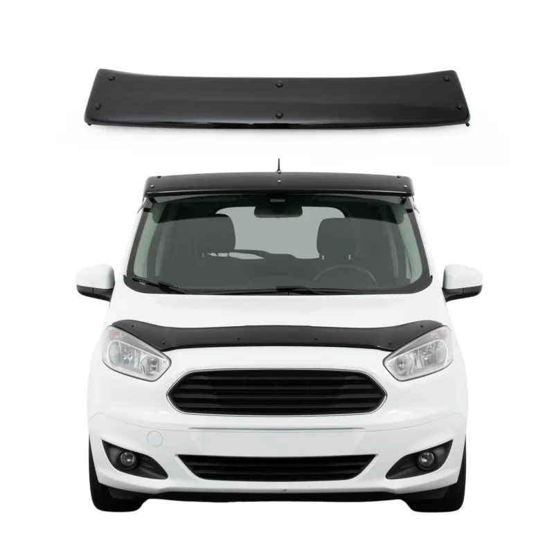 Sonnenblende äußeren Außensonnenblende für Ford Courier 2014-2024 Acryl