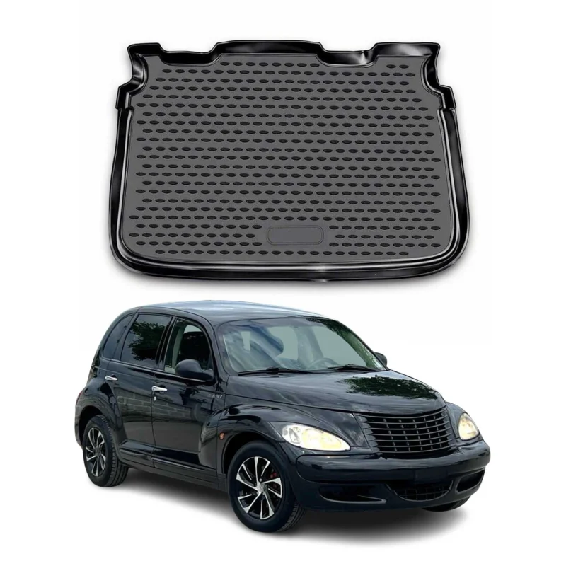 Kofferraummatte Kofferraumwanne für Chrysler PT Cruiser 2000-2009 Gummi TPE