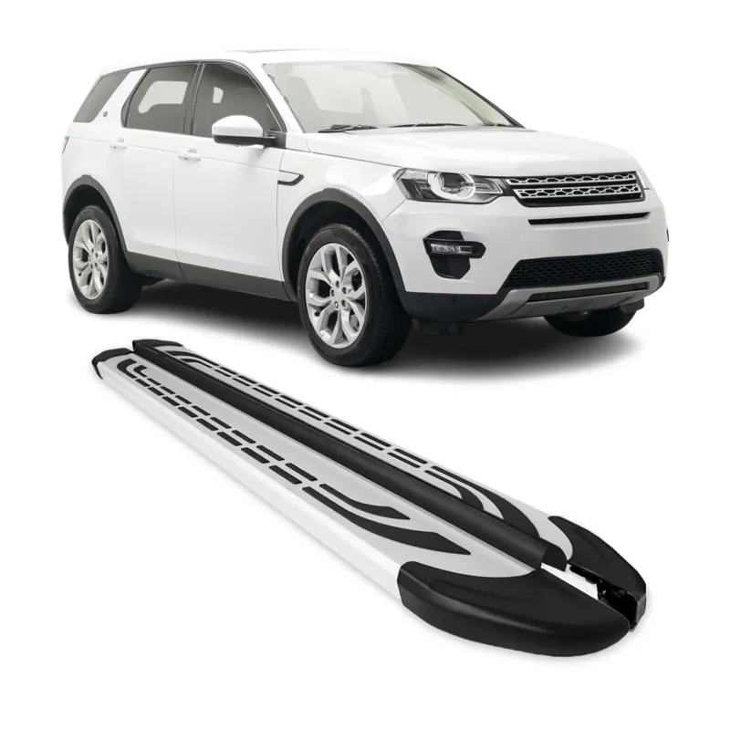 Trittbretter Schweller Seitenbretter für Land Rover Discovery Sport L550 Alu