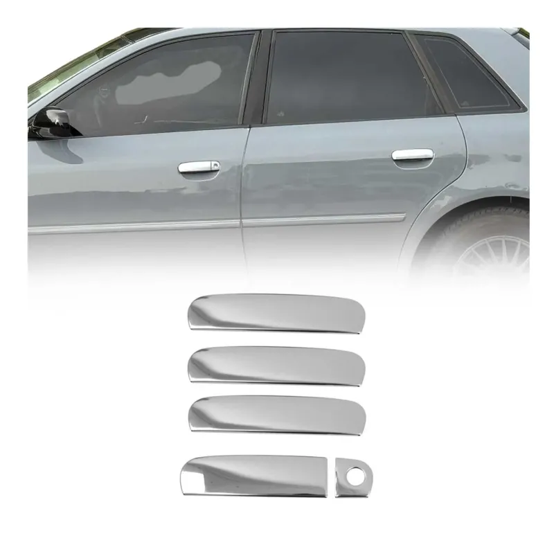 Chrom Türgriff Blende für Audi A8 1997-2003 Edelstahl 5tlg