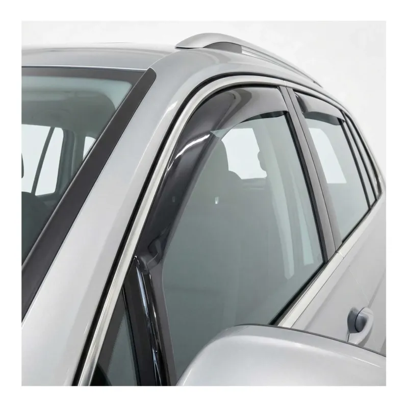 Windabweiser Regenabweiser für VW Tiguan 2016-2024 Dunkel Acryl 2tlg
