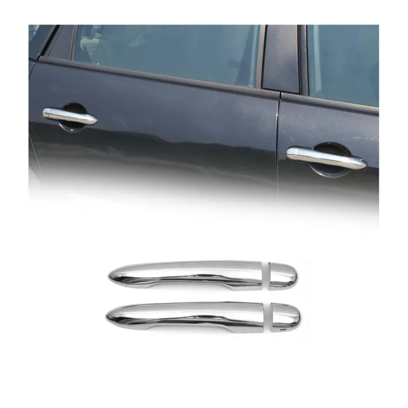 Türgriff Blende Türgriffkappen für Renault Laguna Coupe 2007-2015 2Tür Chrom 4x