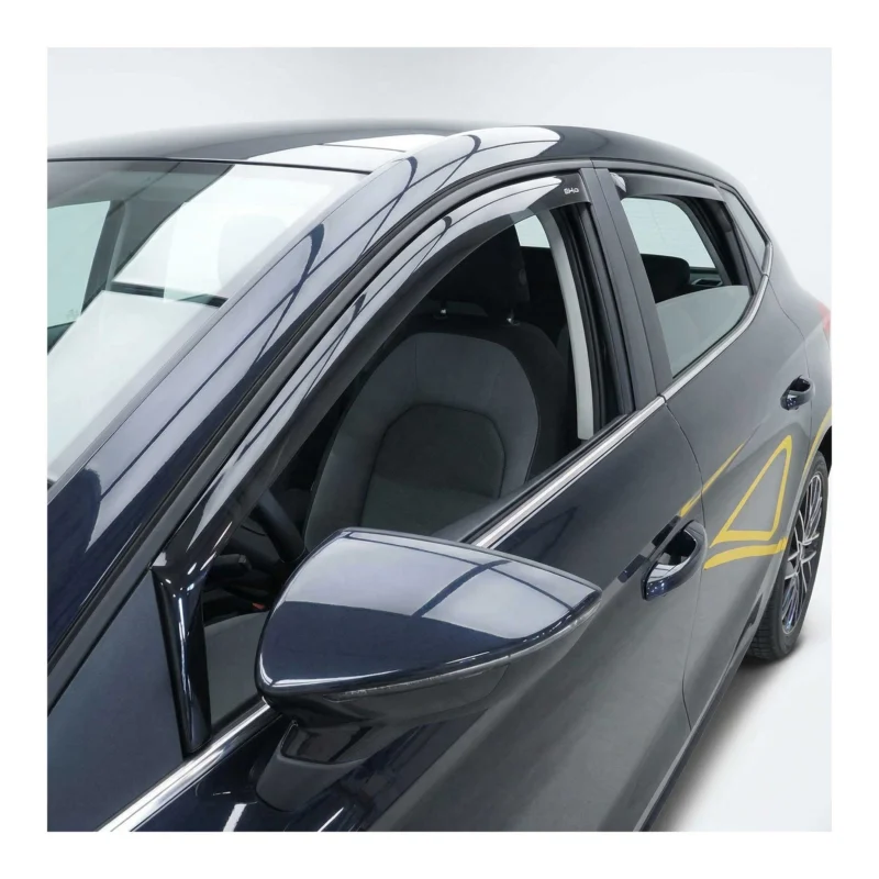 Windabweiser Regenabweiser für Seat Ibiza 2017-2026 Dunkel Acryl 4tlg
