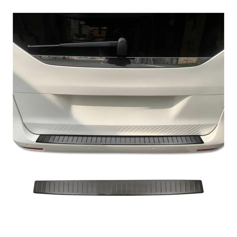 Ladekantenschutz für Mercedes Vito W447 2014-26 Edelstahl Dunkel Chrom gebürstet