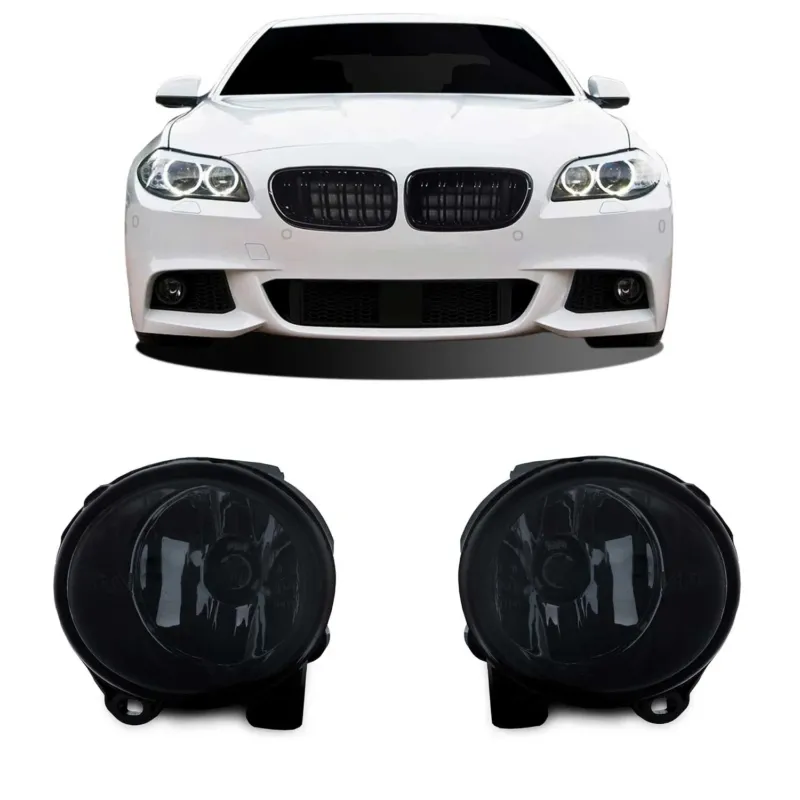 JOM Nebelscheinwerfer für BMW 5er F10 F11 F22 F23 E92 E93 F07 ab 2005 dunkel