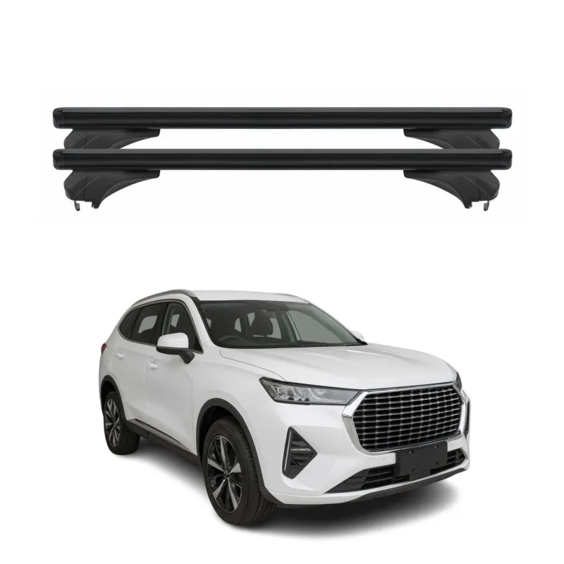 Menabo Dachträger für DR 6.0 2023-2026 Abschließbar Aluminium Schwarz 2 tlg