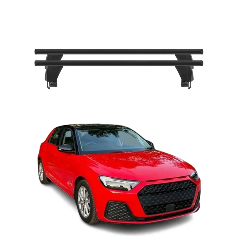 Menabo Dachträger Grundtäger für Audi A1 Sportback 2018-2026 50kg Alu Schwarz 2x