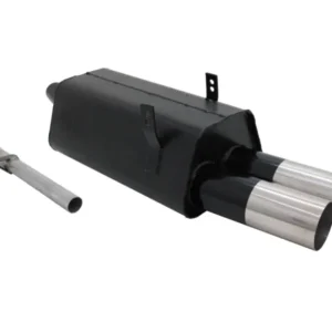 Novus Sportauspuff für BMW 3er E36 316 / 318 2x90mm RL-Design mit ABE