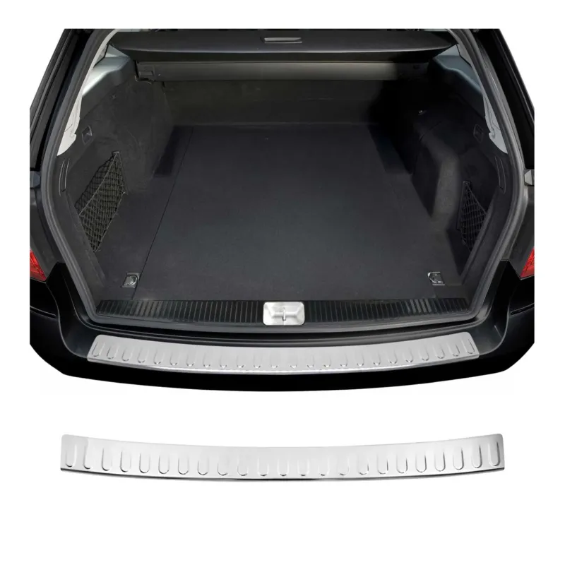 Ladekantenschutz für Mercedes E Klasse S212 T-Modell 2010-2013 Edelstahl Chrom