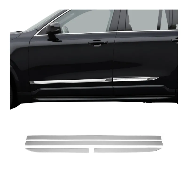 Seitentürleiste Türleisten Türschutzleiste für BMW 5er G30 2017-2024 Chrom 4x