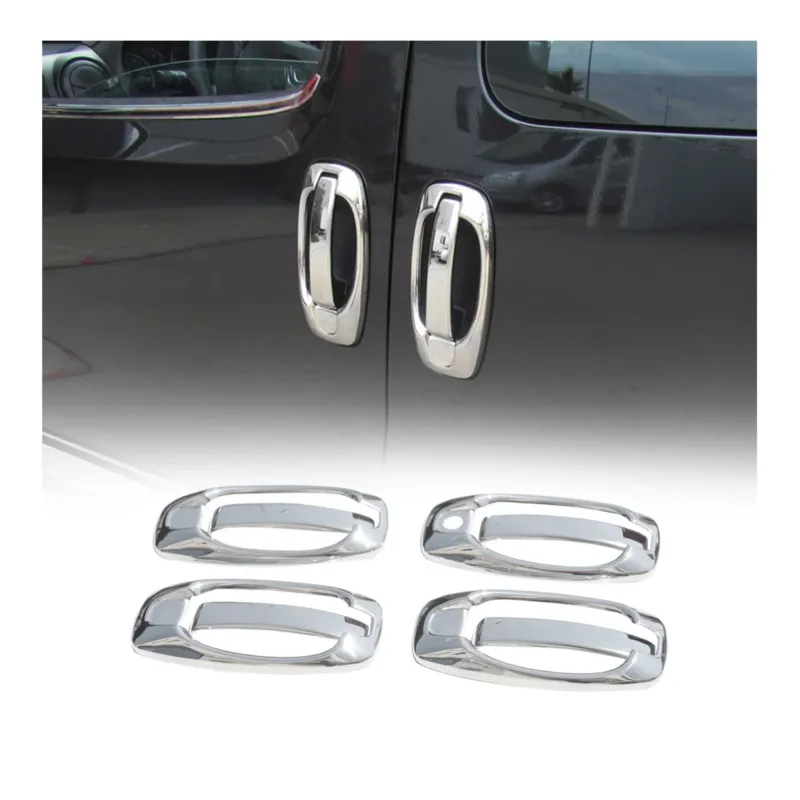 Chrom Türgriff Blende für Fiat Doblo 2010-2021 4-Tür Edelstahl 8tlg
