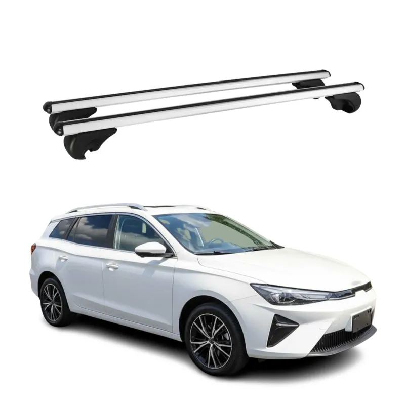Dachträger Grundtäger für MG 5 EV 2017-2026 75kg Aluminium Silber 2 tlg