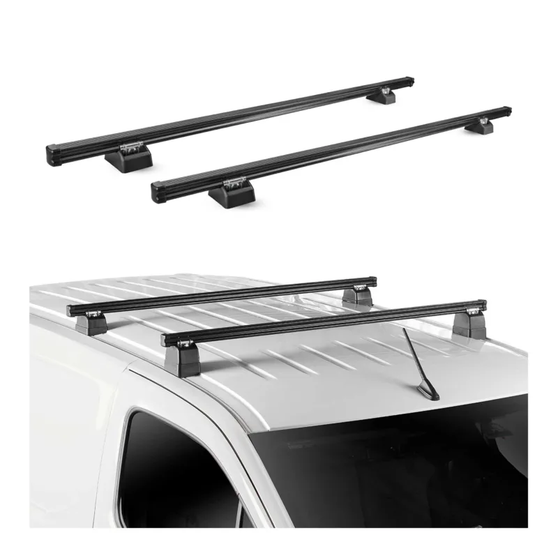 Dachträger für Citroen Nemo 2008-2017 H1L1 2-Träger Stahl Schwarz