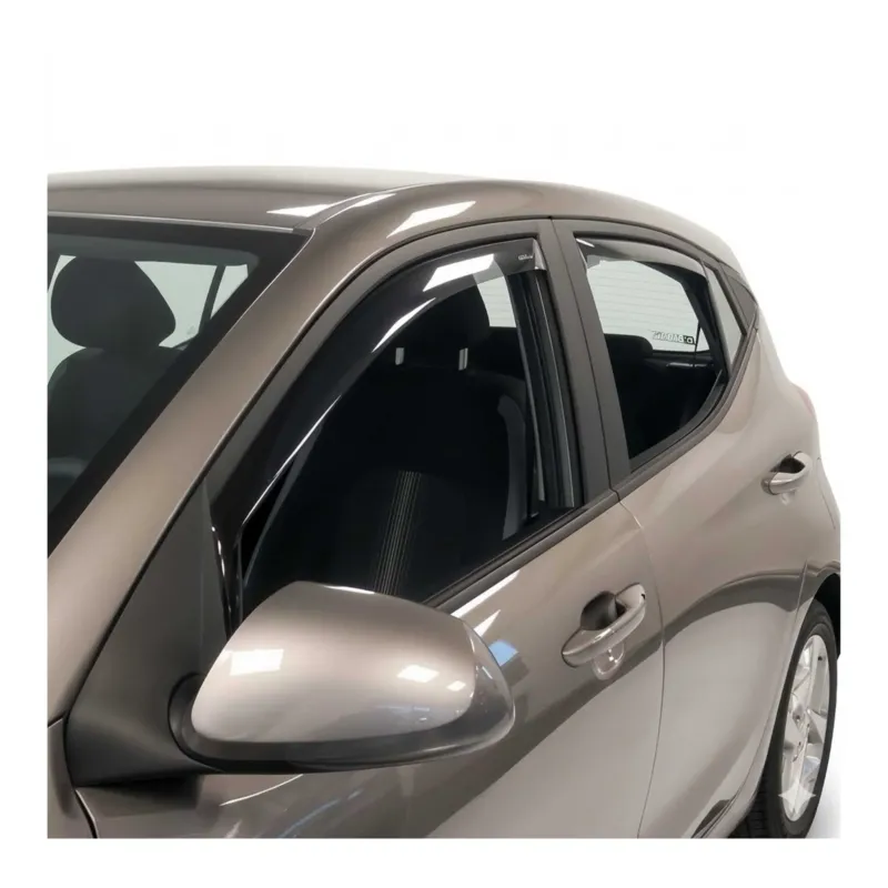 Windabweiser Regenabweiser für Hyundai i10 2020-2026 Dunkel Acryl 4tlg