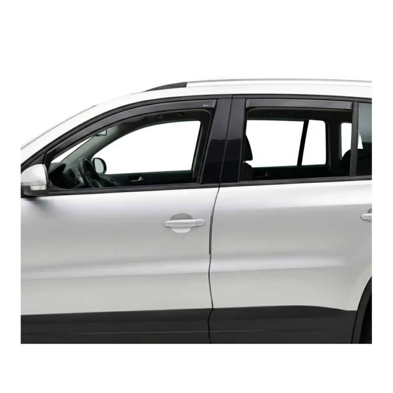 Windabweiser Regenabweiser für VW Tiguan 2007-2016 Dunkel Acryl 2tlg