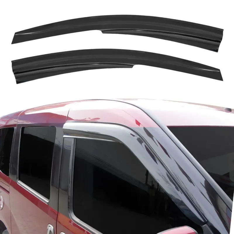 2x Windabweiser Regenabweiser für Fiat Fiorino Qubo Nemo Bipper 2008-2024
