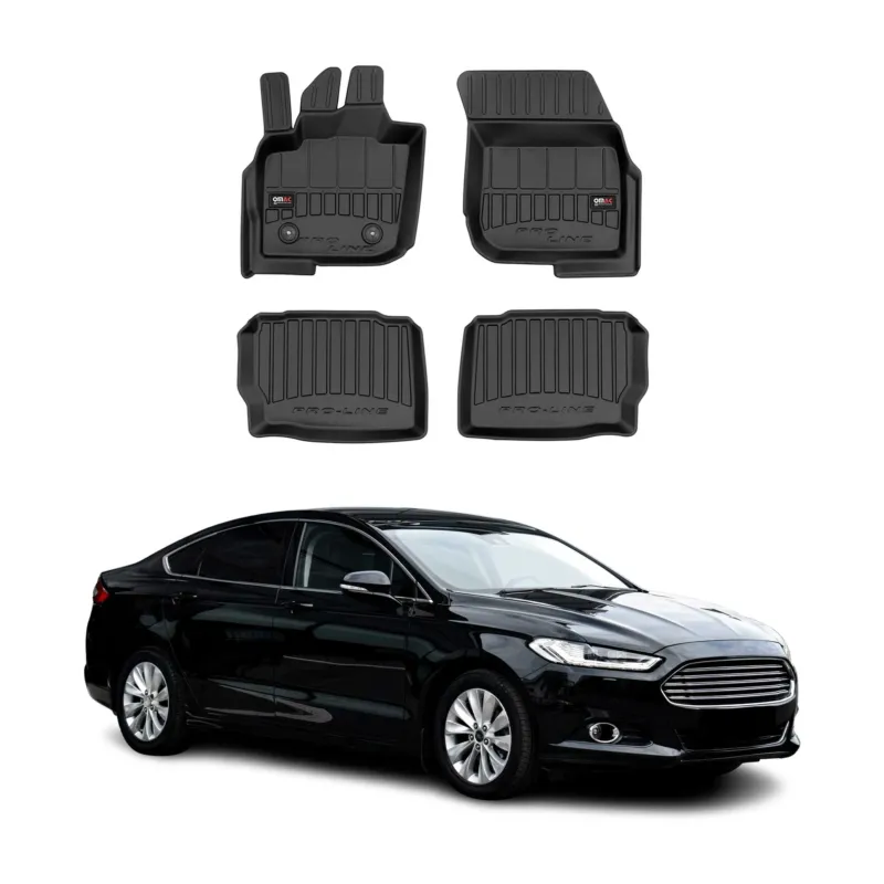 OMAC Gummi Fußmatten für Ford Mondeo mk5 2014-2022 Premium TPE Automatten 4tlg