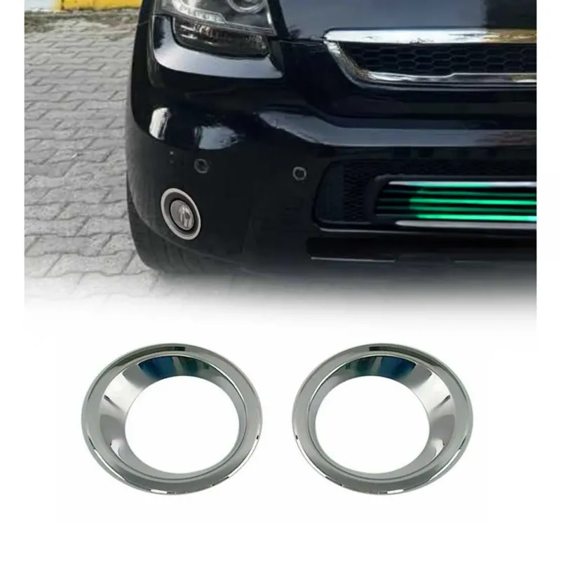 Nebelscheinwerfer Rahmen Umrandung für Kia Soul I 2008-2011 Pre-FL Chrom 2tlg