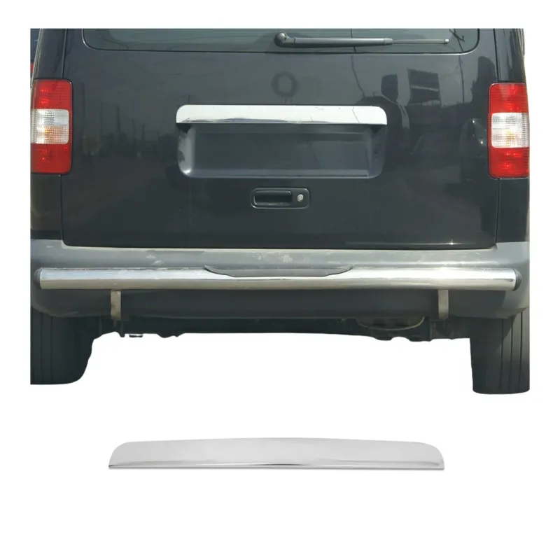 Kofferraumleiste Heckklappe Leiste für VW Caddy 2003-2020 Edelstahl Chrom 1tlg