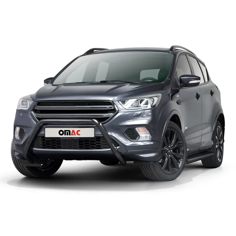 Frontbügel Frontschutzbügel für Ford Kuga II 2017-2019 FL mit ABE Stahl Schwarz