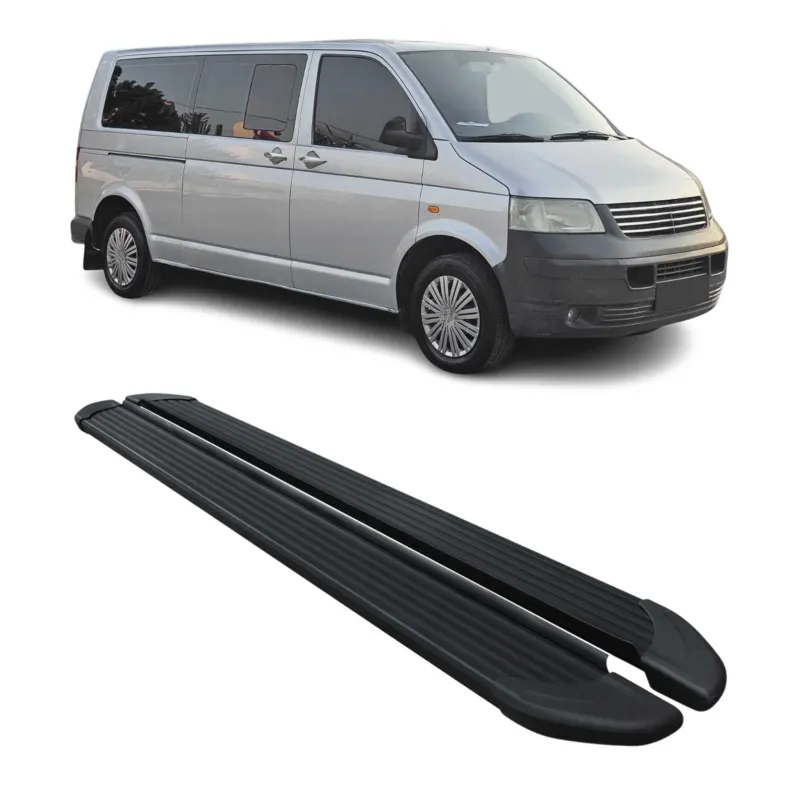 Schweller Trittbretter Schweller für VW Transporter T5 2003-2015 L2 Langer Alu