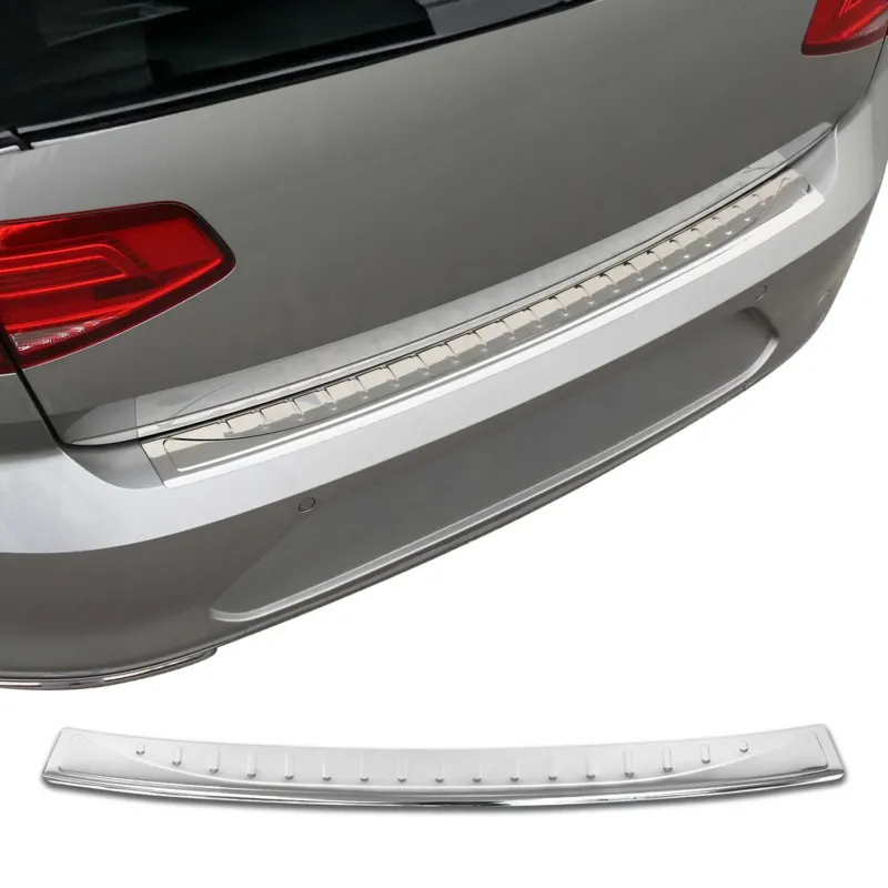 Ladekantenschutz für VW Passat B8 Variant 2015-2019 Pre-FL Edelstahl Chrom