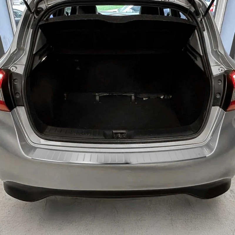 Ladekantenschutz Stoßstange für Nissan Pulsar 2014-18 Edelstahl Chrom gebürstet