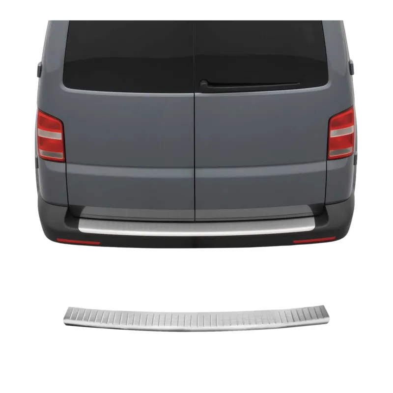 Ladekantenschutz für VW T5 T6 Transporter alle 2003-2024 Hecktüren gebürstet