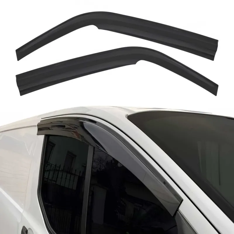 2x Windabweiser Regenabweiser für Renault Master III 2010-2020 Acryl Dunkel