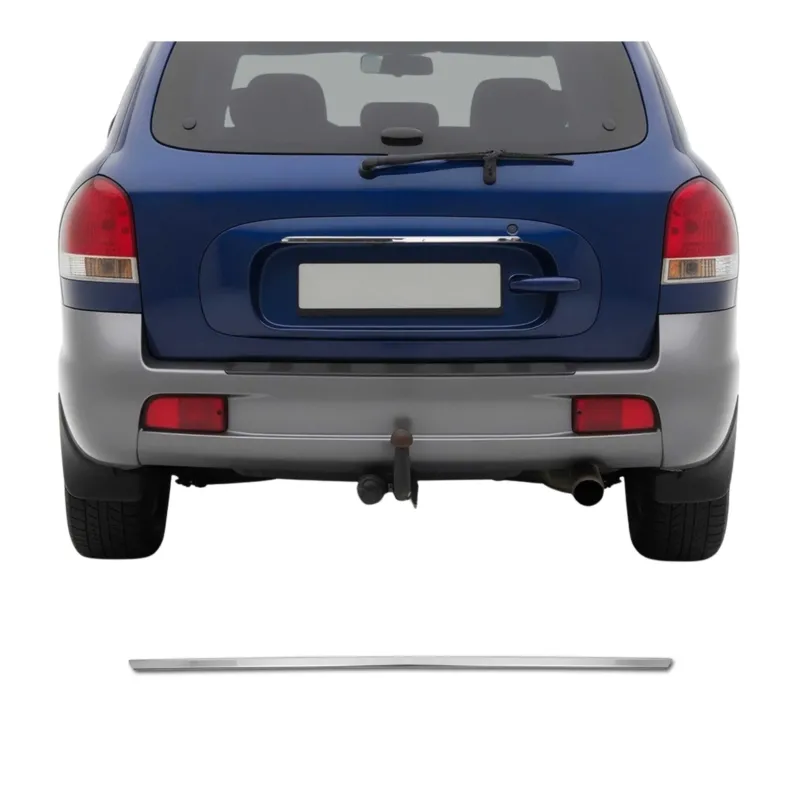 Heckklappe Kofferraumöffner Griff für Hyundai Santa Fe 2001-2006 Edelstahl Chrom