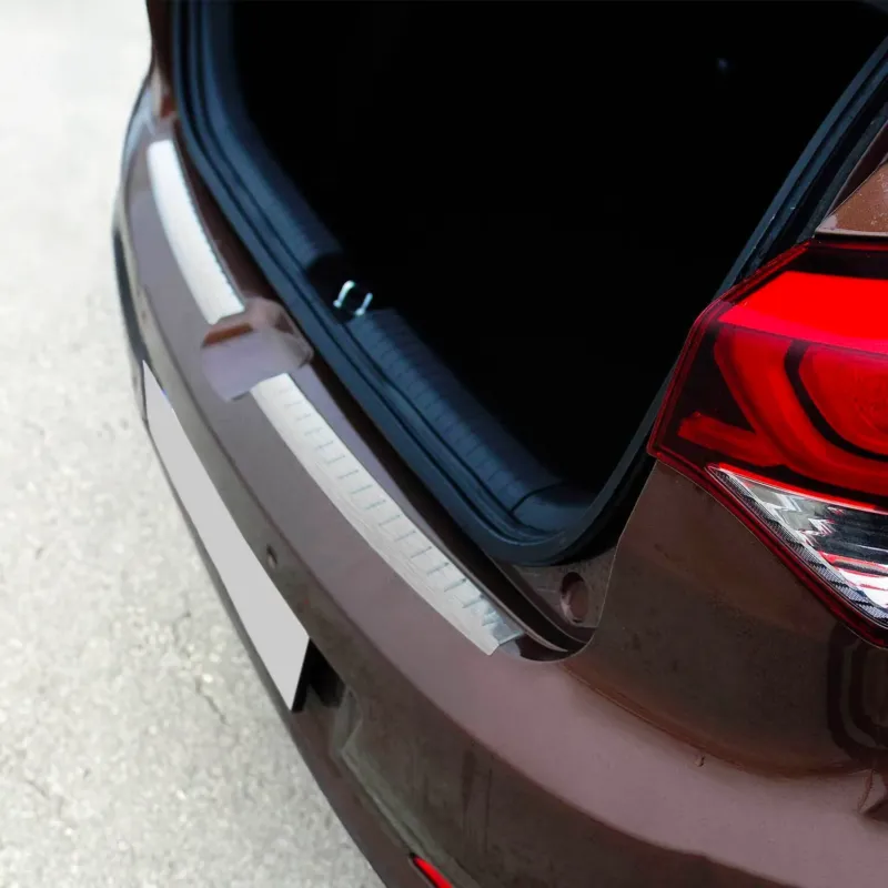 Ladekantenschutz für Hyundai i20 II Schrägheck 2014-2020 Edelstahl gebürstet