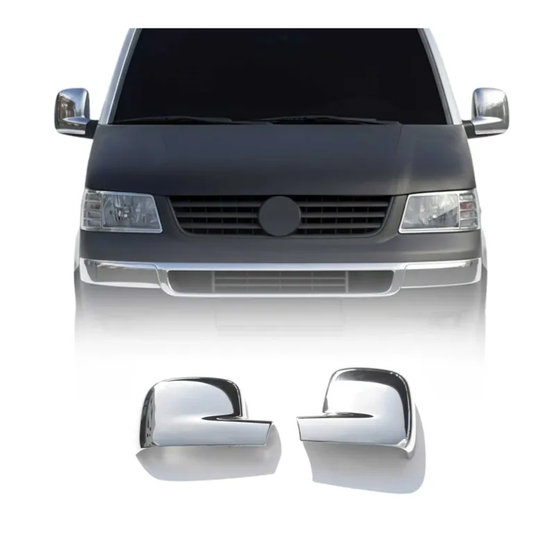 Spiegelkappen Spiegelabdeckung für VW Transporter T5 2003-2010 Pre-FL RHD Chrom