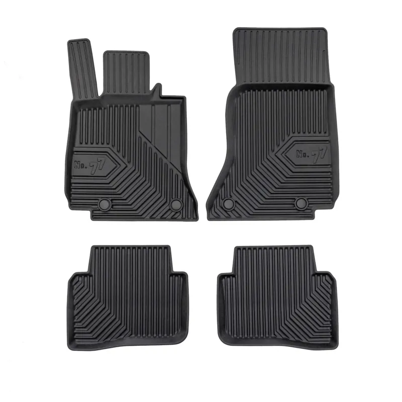 Fußmatten für Mercedes-Benz C-Klasse S206 W206 2021-2026 TPE Schwarz 4 teile