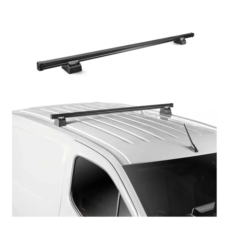 Dachträger für Opel Combo D 2012-2018 H1 1-Träger Stahl Schwarz Dachgepäckträger