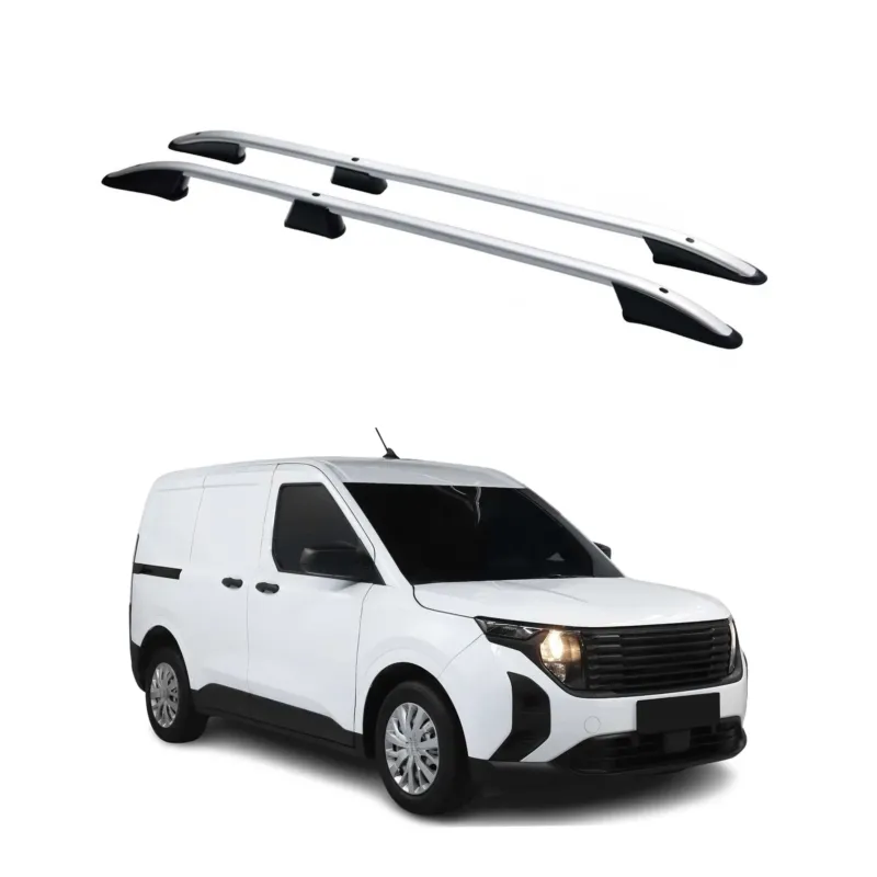 Dachreling Relingträger für Ford Tourneo Courier 2023-2026 Alu Silber 2 tlg