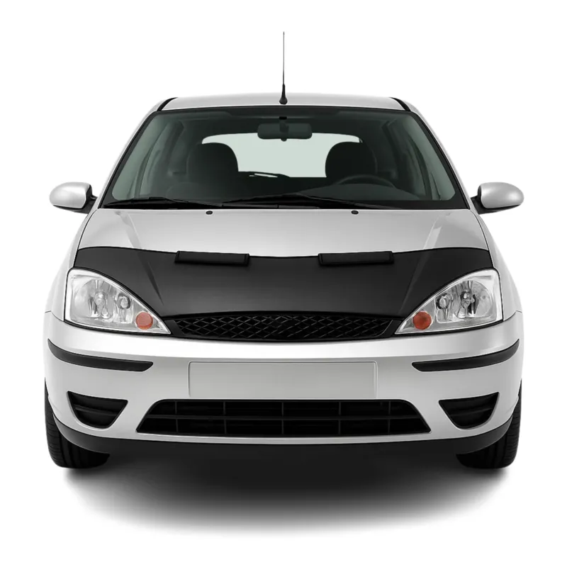 Haubenbra Steinschlagschutz Bonnet Bra für Ford Focus 1997-2004 Schwarz Halb