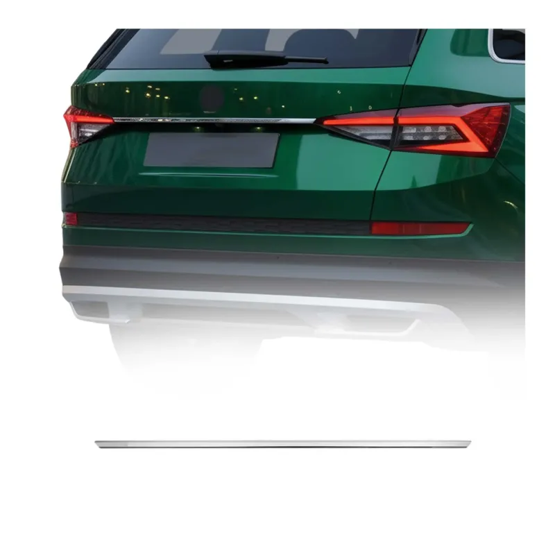 Heckklappe Kofferraumöffner Griff für Skoda Kodiaq 2016-2024 Edelstahl Chrom