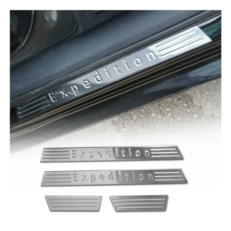 Einstiegsleisten Türschweller Edition für Seat Mii 2011-2021 Edelstahl Chrom 4x