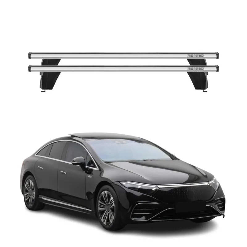Menabo Dachträger Grundtäger für Mercedes EQS V297 2022-2026 75kg Alu Silber 2x