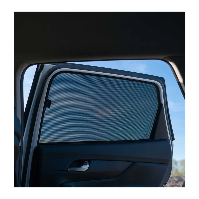Sonnenschutz Seitenfenster für Nissan Juke 2019-2026 Heckscheibe 2tlg Schwarz