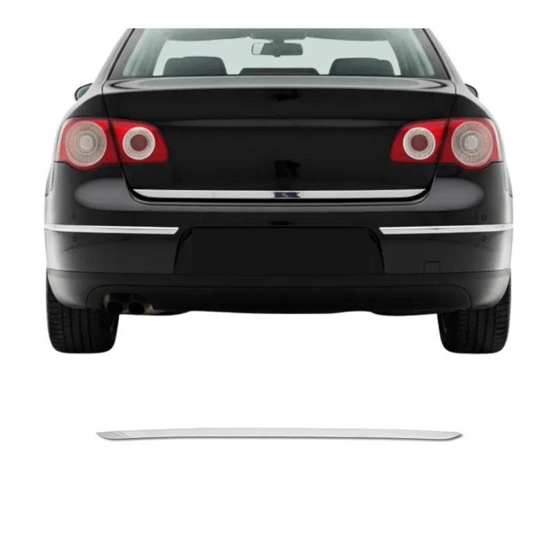 Kofferraumleiste Heckklappe Leiste für VW Jetta 2005-2010 Untere Chrom Edelstahl