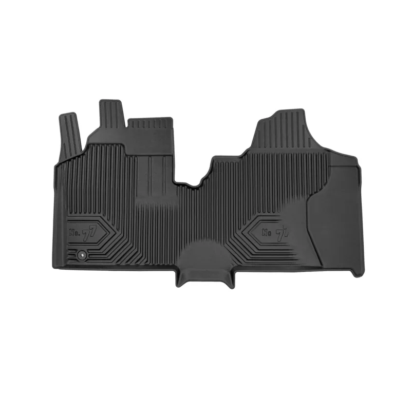 Fußmatten Gummimatten No.77 für Citroen Jumpy II 2007-2016 TPE Schwarz 1 tlg